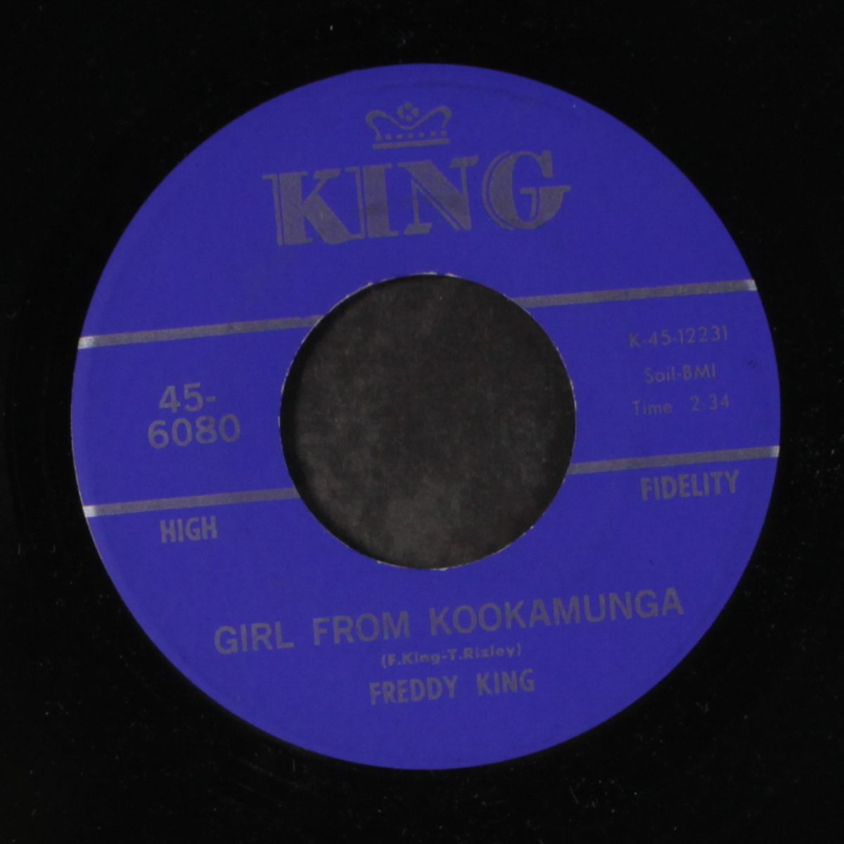 girl from kookamunga / you've got me licked by FREDDY KING