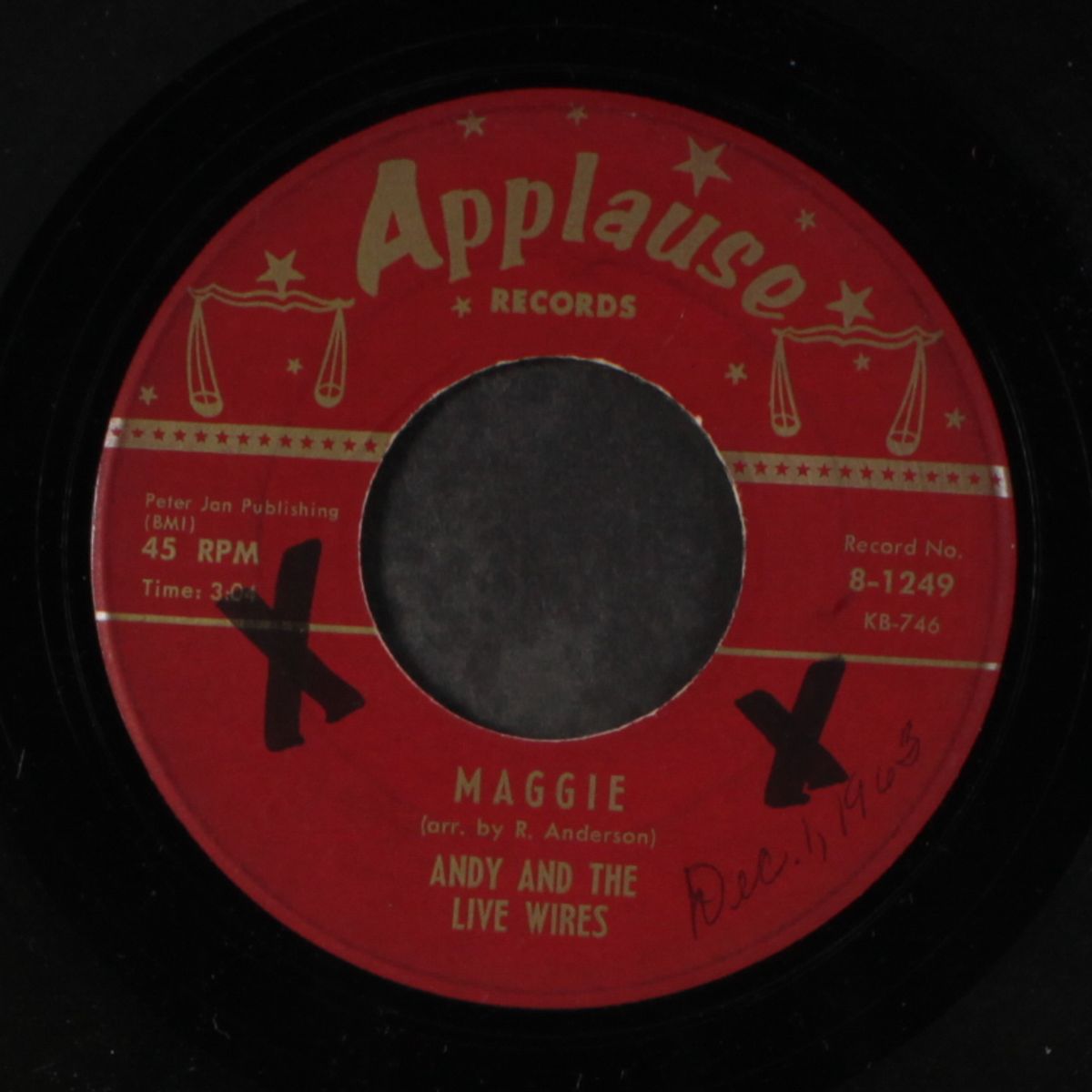 maggie / you've done it again by ANDY & LIVE WIRES