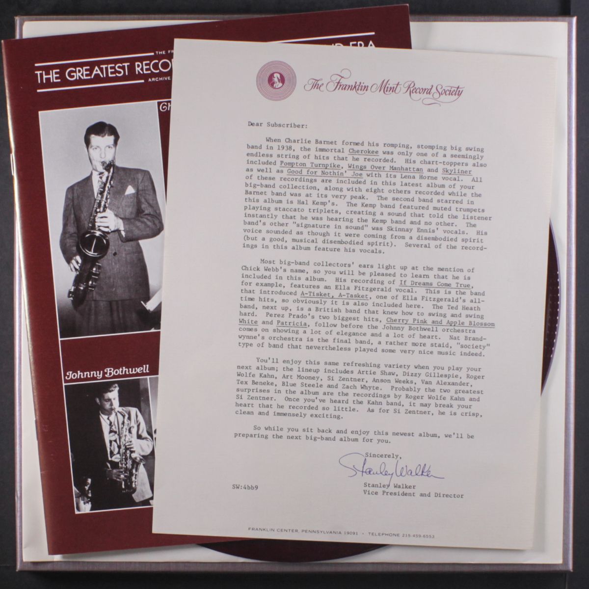 charlie barnet / hal kemp / chick webb / ted heath by VARIOUS