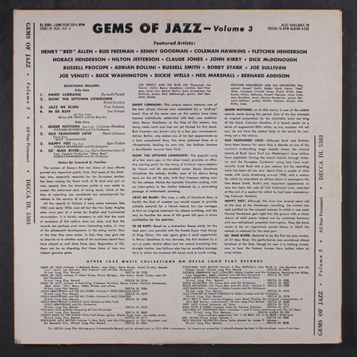gems of jazz, vol. 3 by VARIOUS