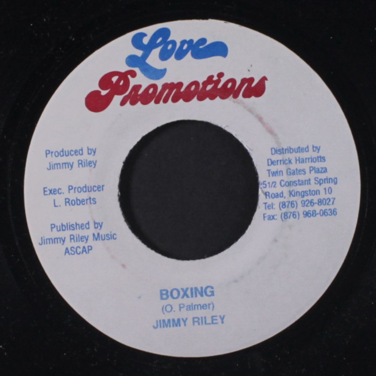 boxing by JIMMY RILEY