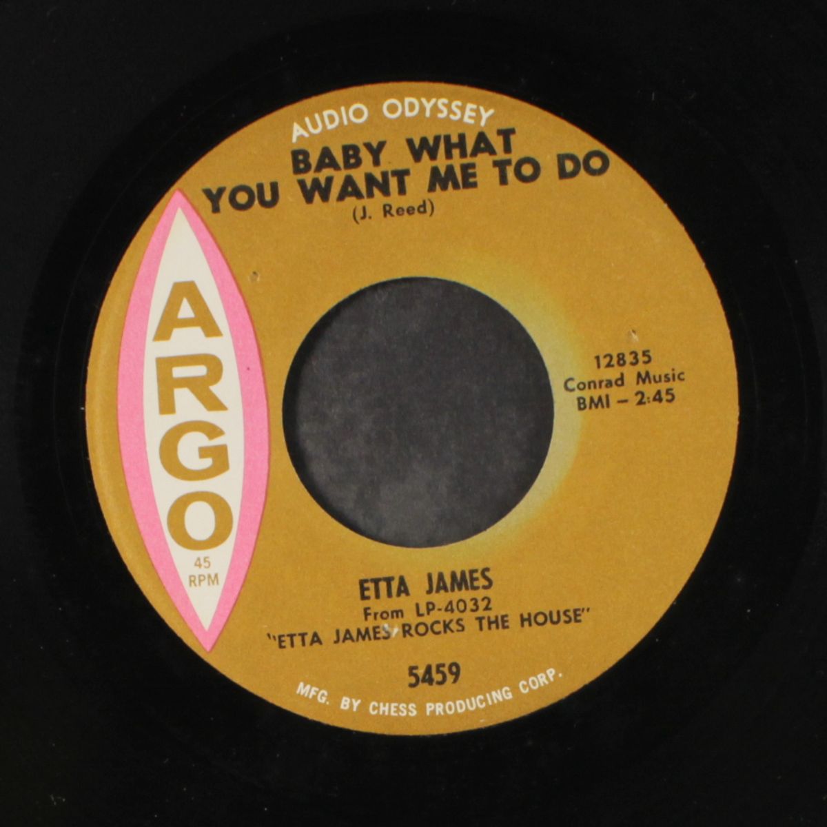 what i say / baby what you want me to do by ETTA JAMES