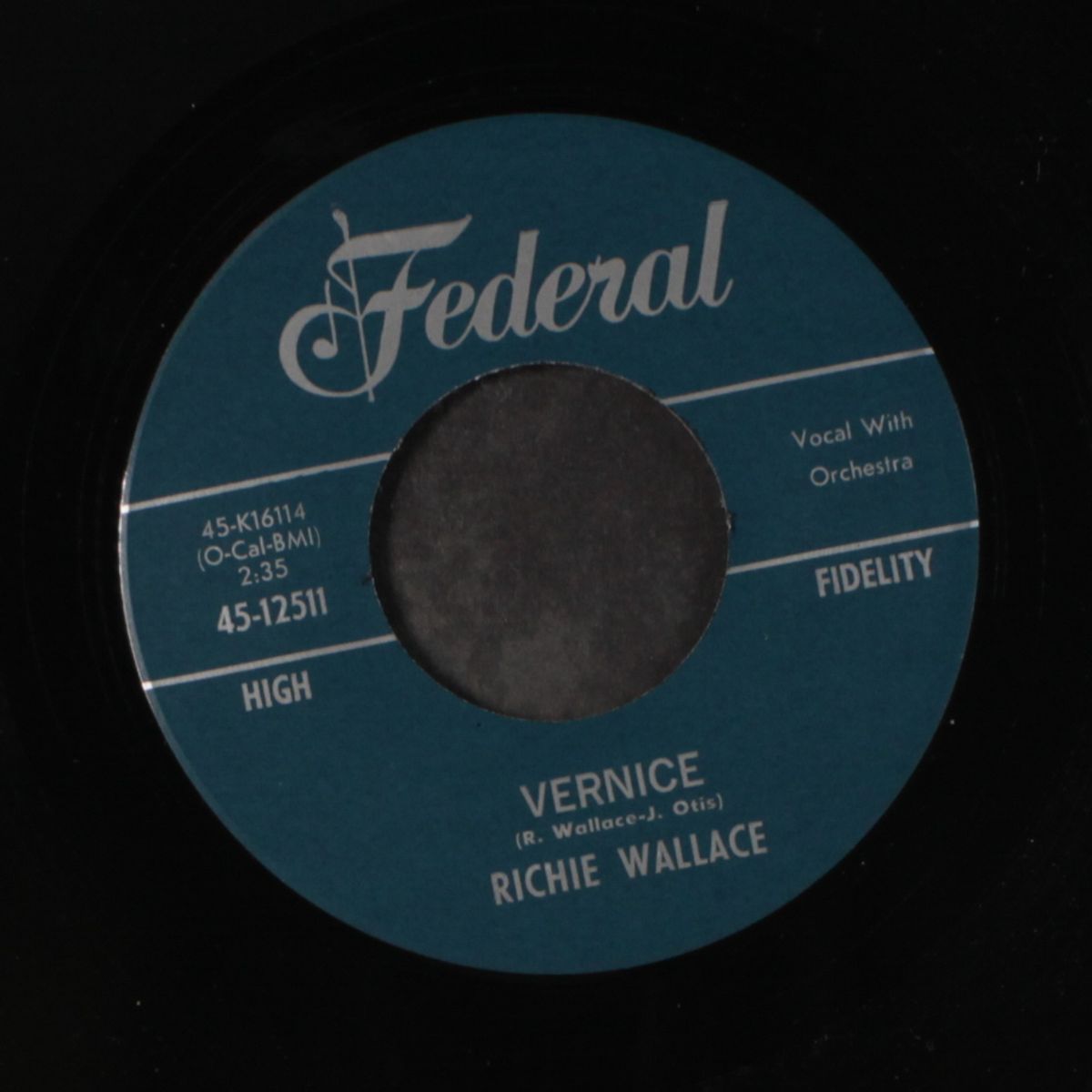vernice / if i don't love you by RICHIE WALLACE