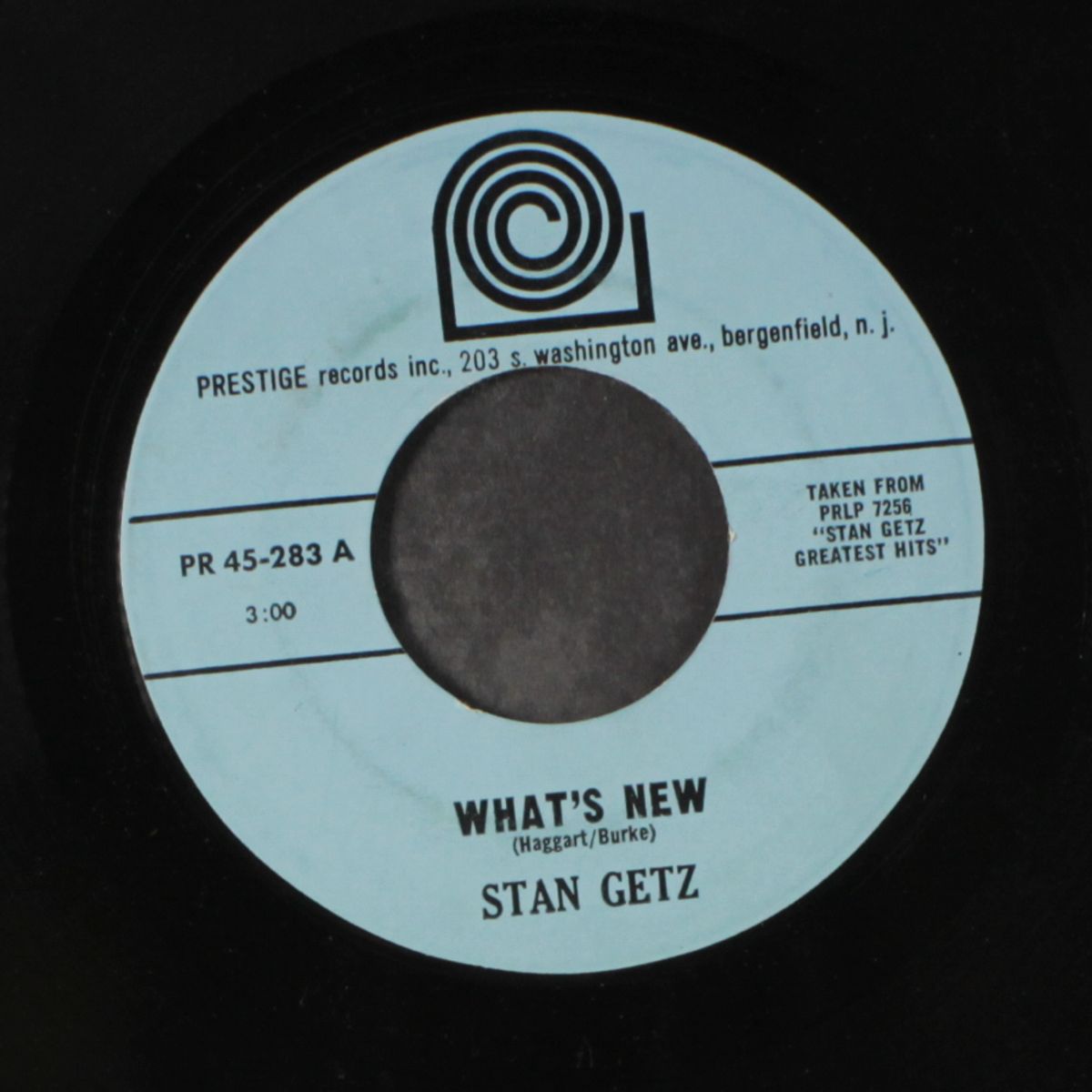 what's new / too marvelous for words by STAN GETZ