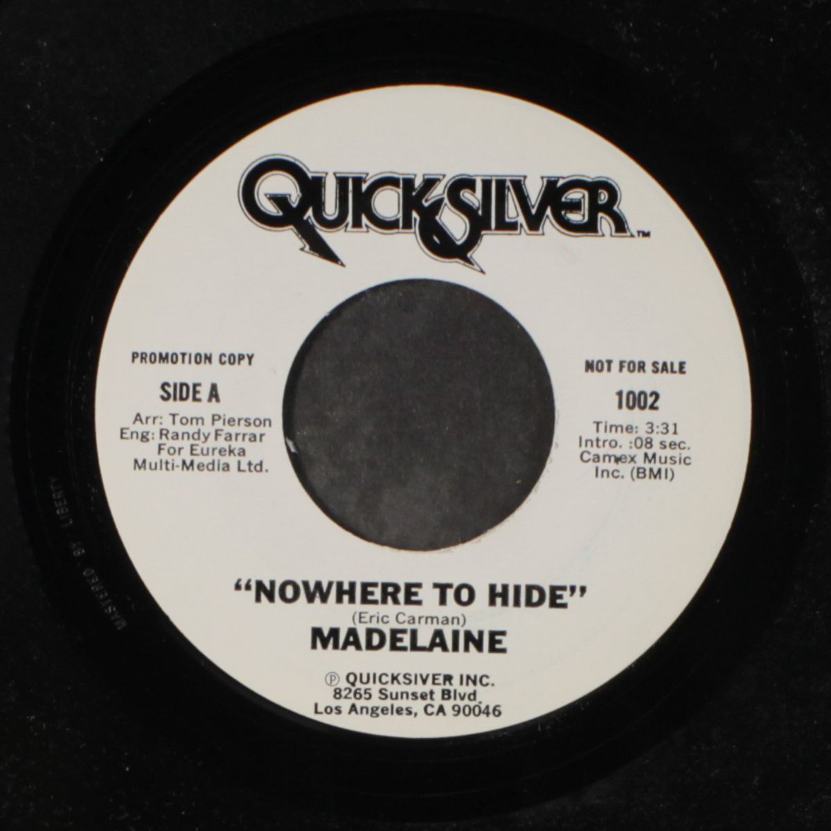 nowhere to hide by MADELAINE