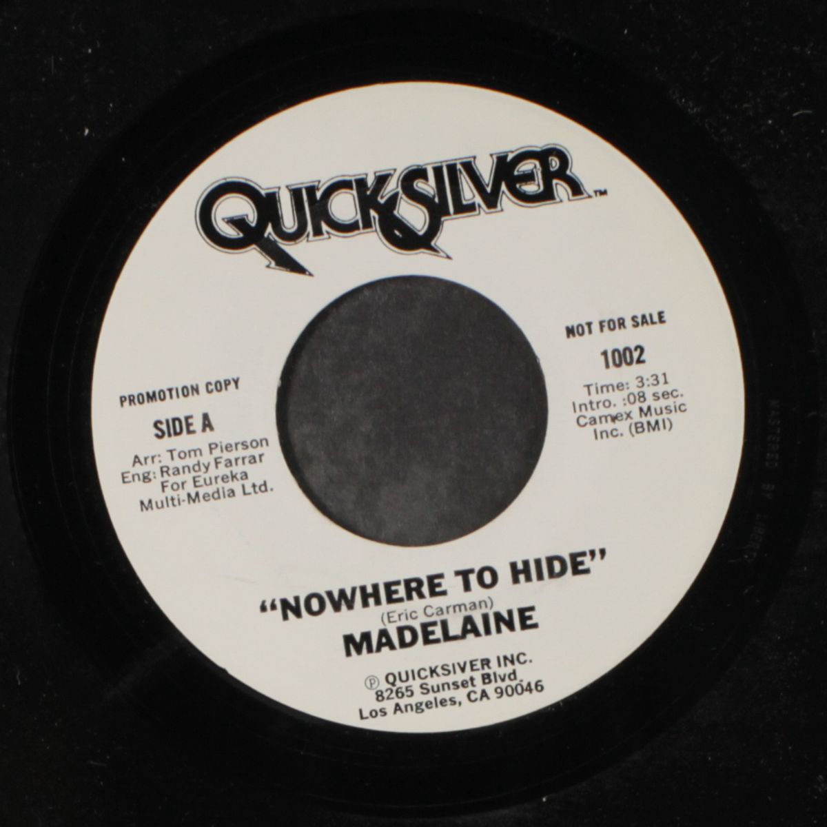 nowhere to hide by MADELAINE