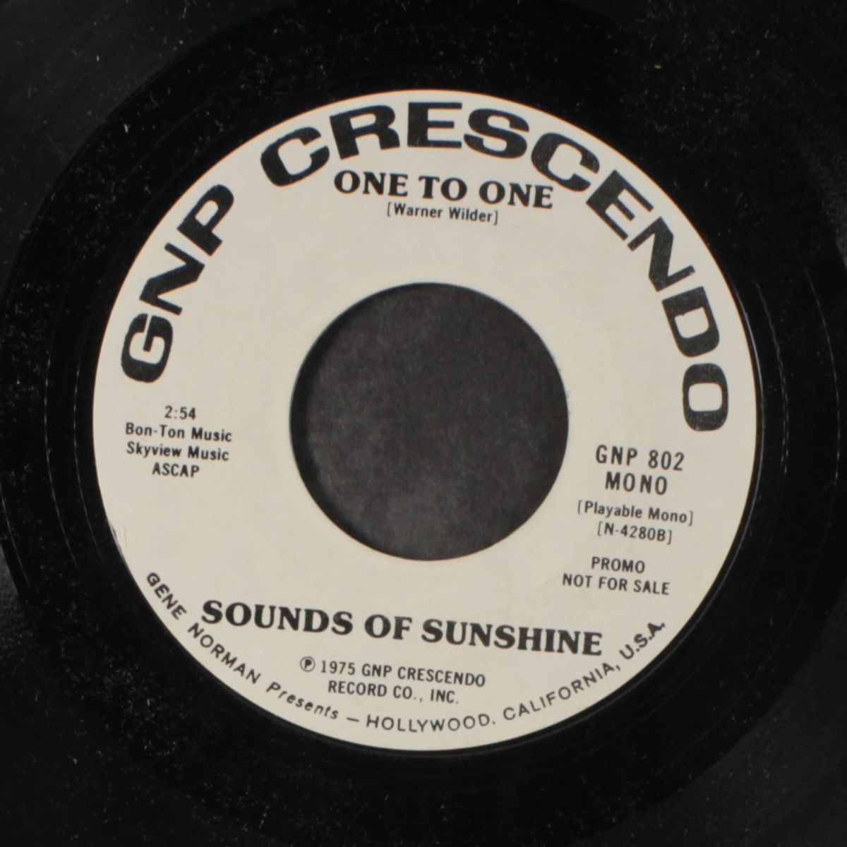 one to one by SOUNDS OF SUNSHINE