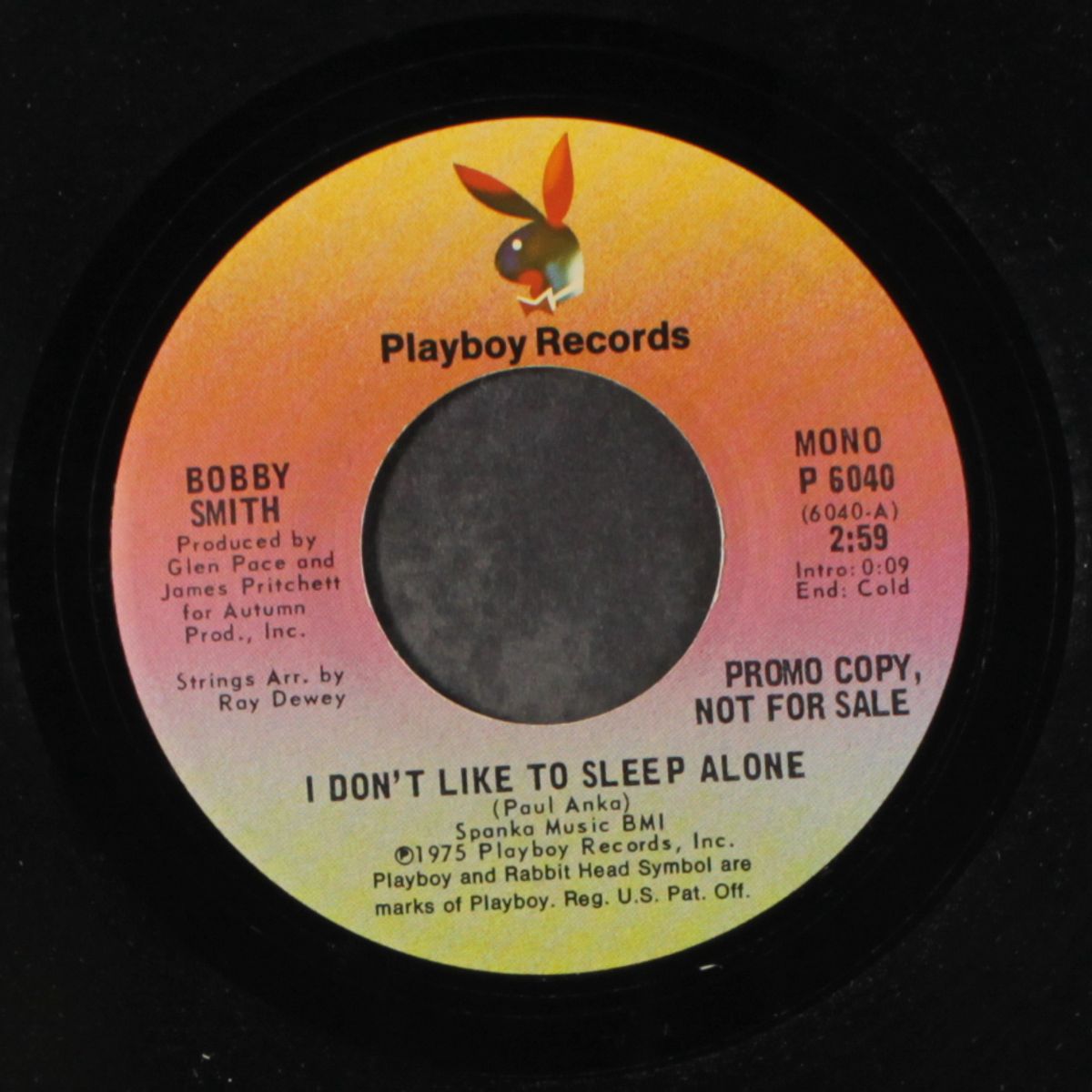 i don't like to sleep alone / mono by BOBBY SMITH