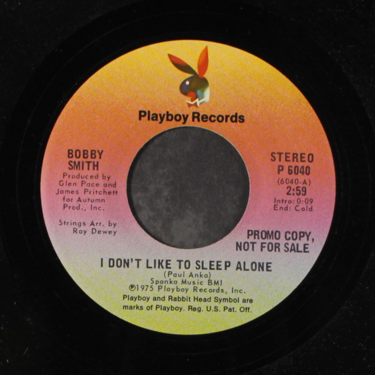i don't like to sleep alone / mono by BOBBY SMITH