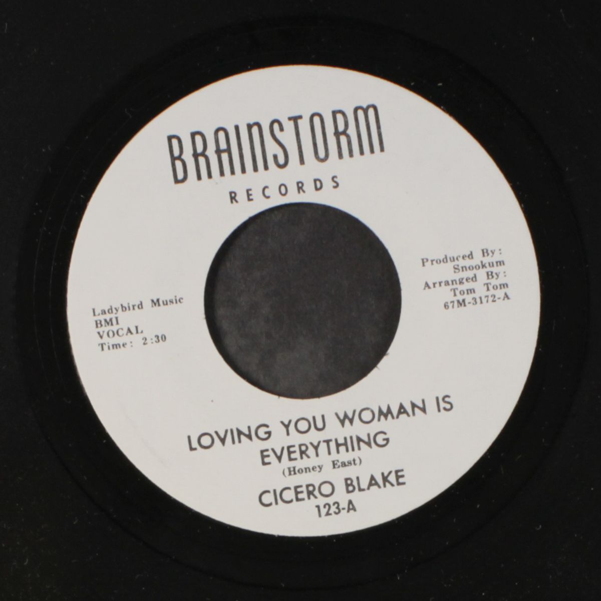 shing-a-ling / loving you woman is everything by CICERO BLAKE