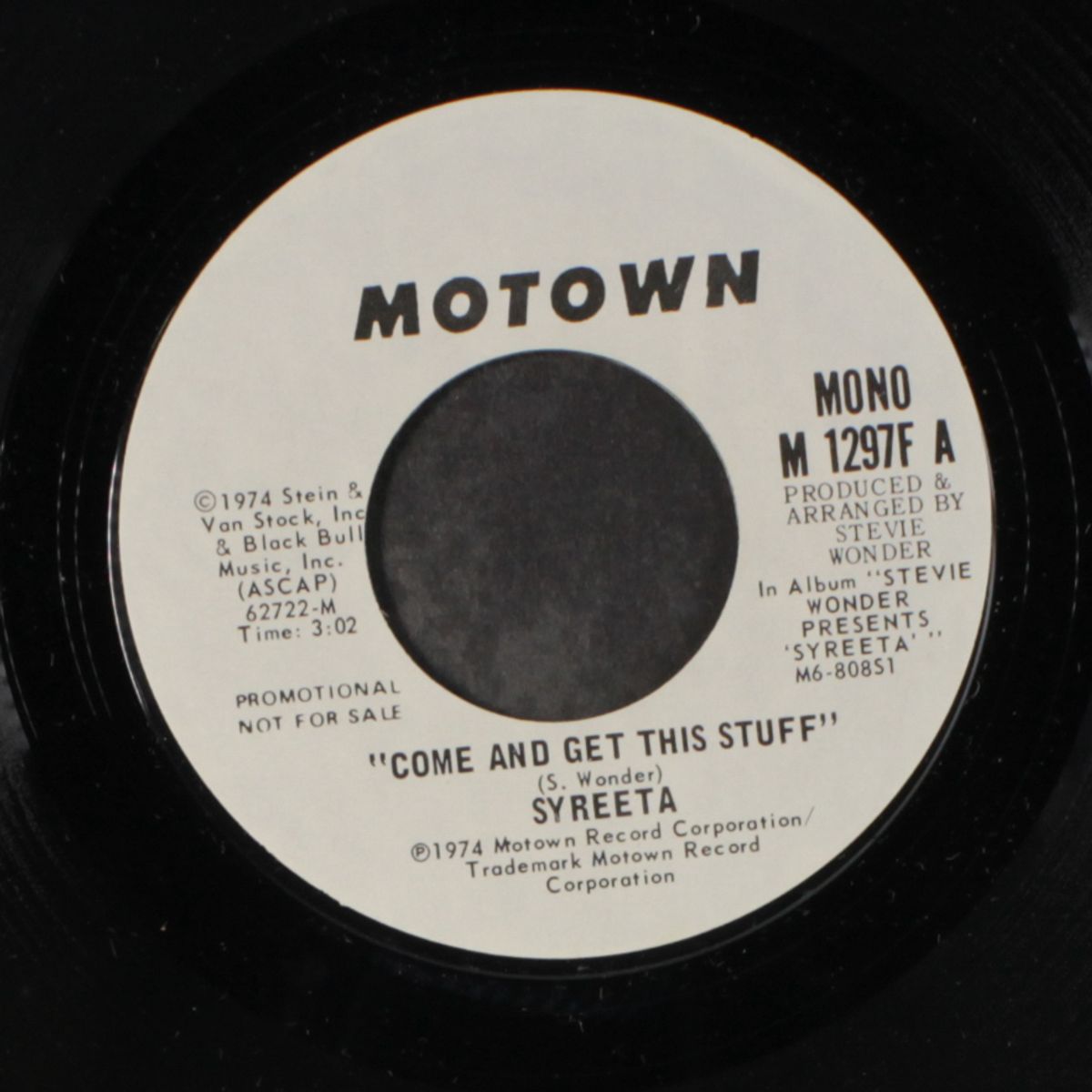 come and get this stuff / mono by SYREETA