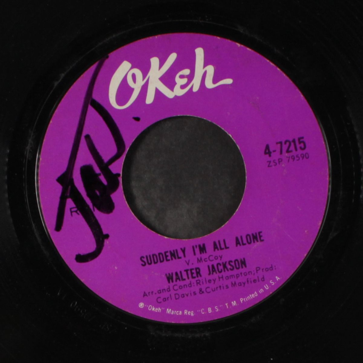special love / suddenly i'm all alone by WALTER JACKSON