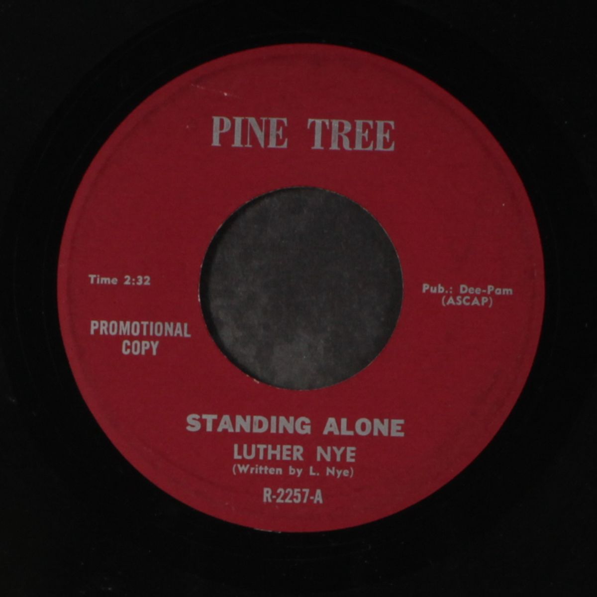 standing alone / house where love used to live by LUTHER NYE