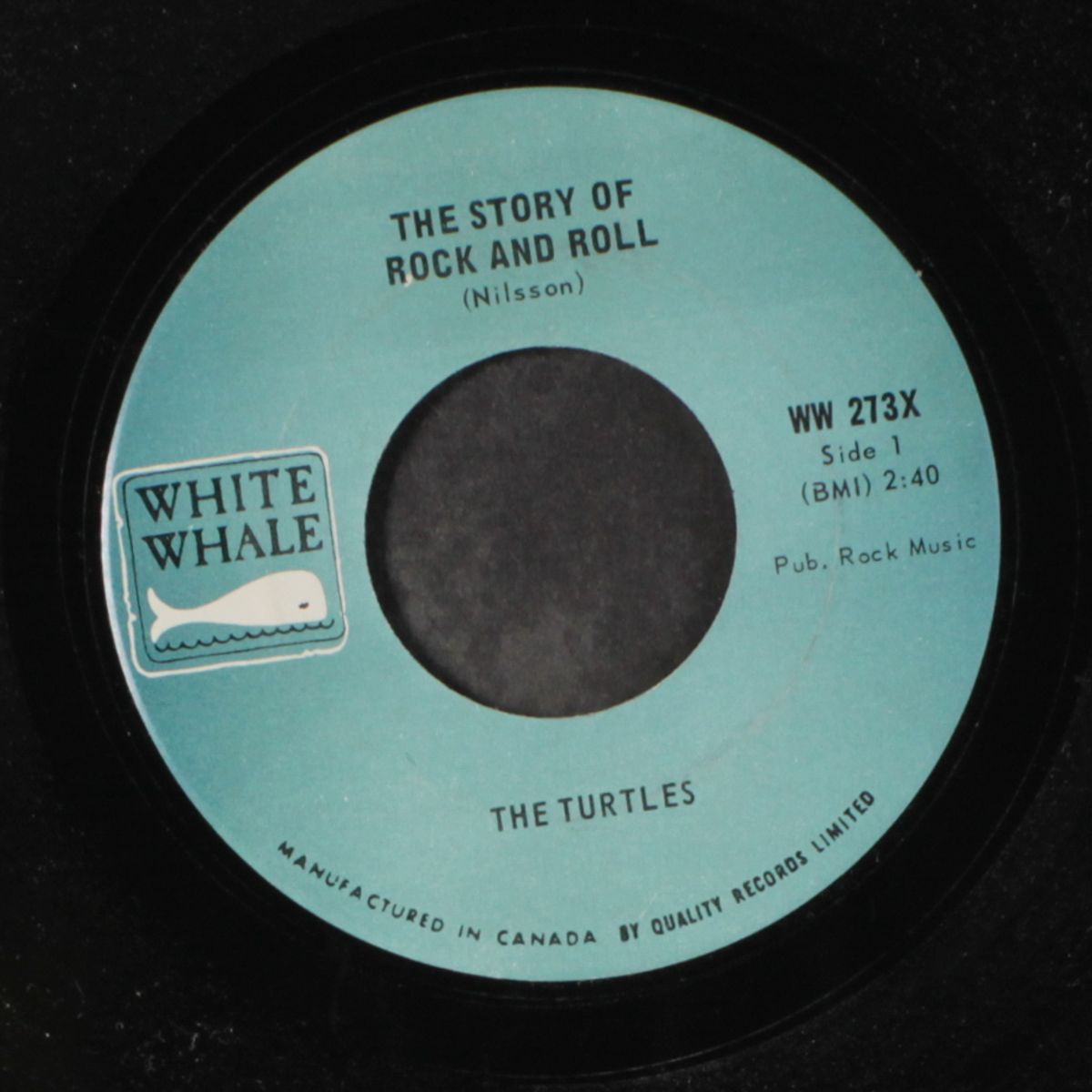 the story of rock and roll / can't you hear the cows by TURTLES