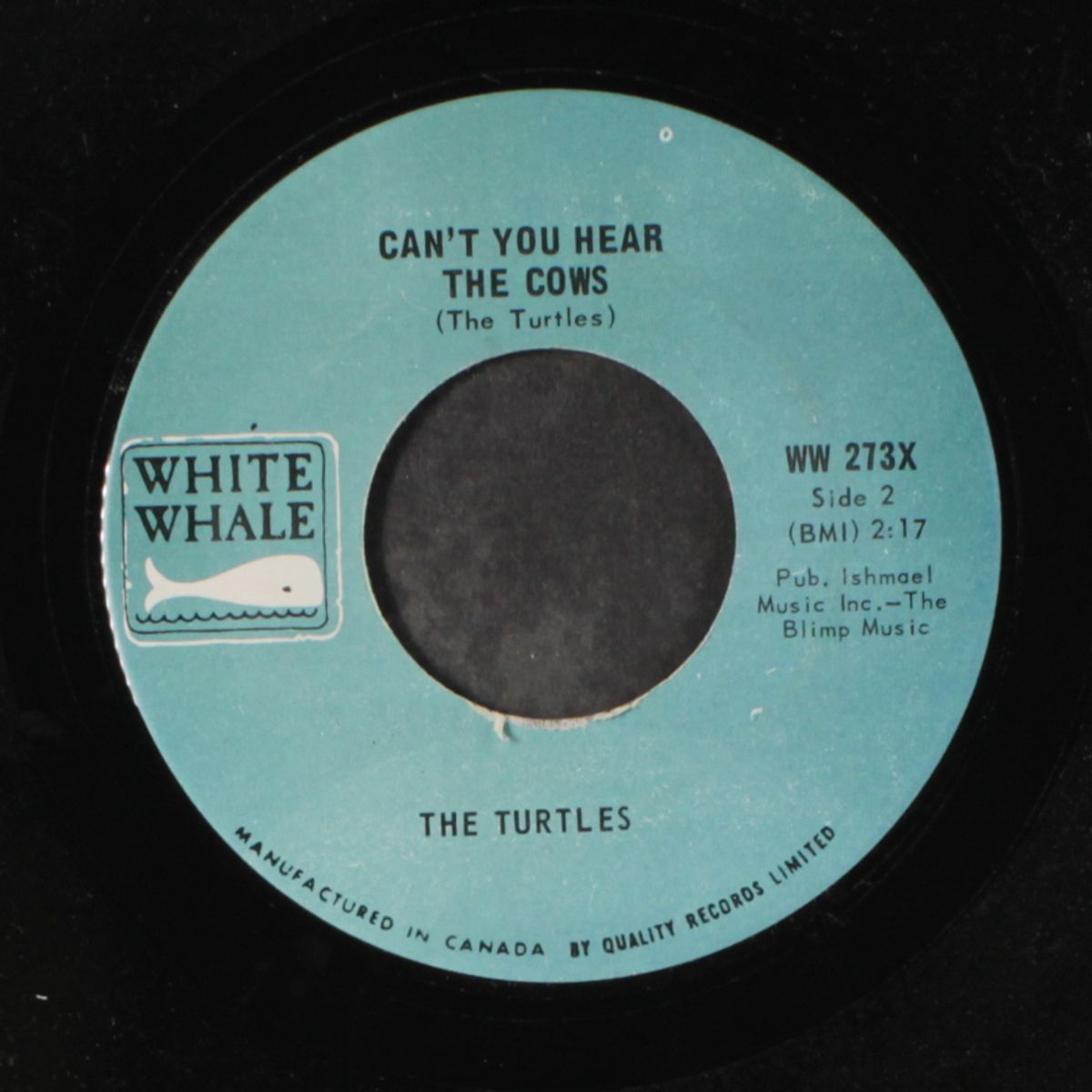 the story of rock and roll / can't you hear the cows by TURTLES