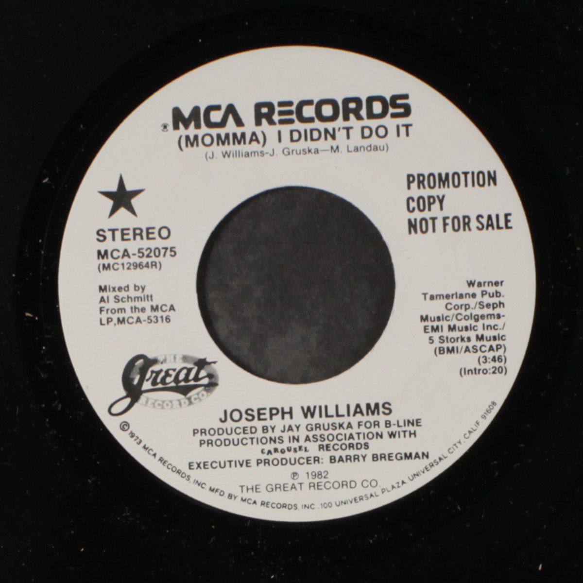 (momma i didn't do it / same) by JOSEPH WILLIAMS