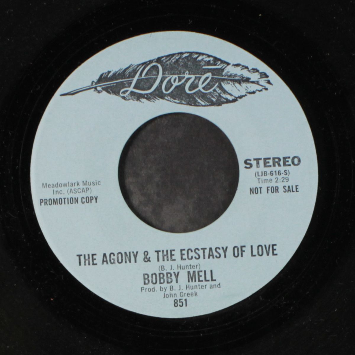 the agony & ecstasy of love by BOBBY MELL