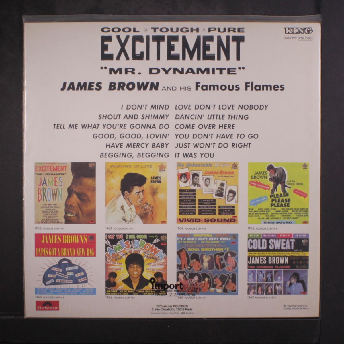 excitement by JAMES BROWN