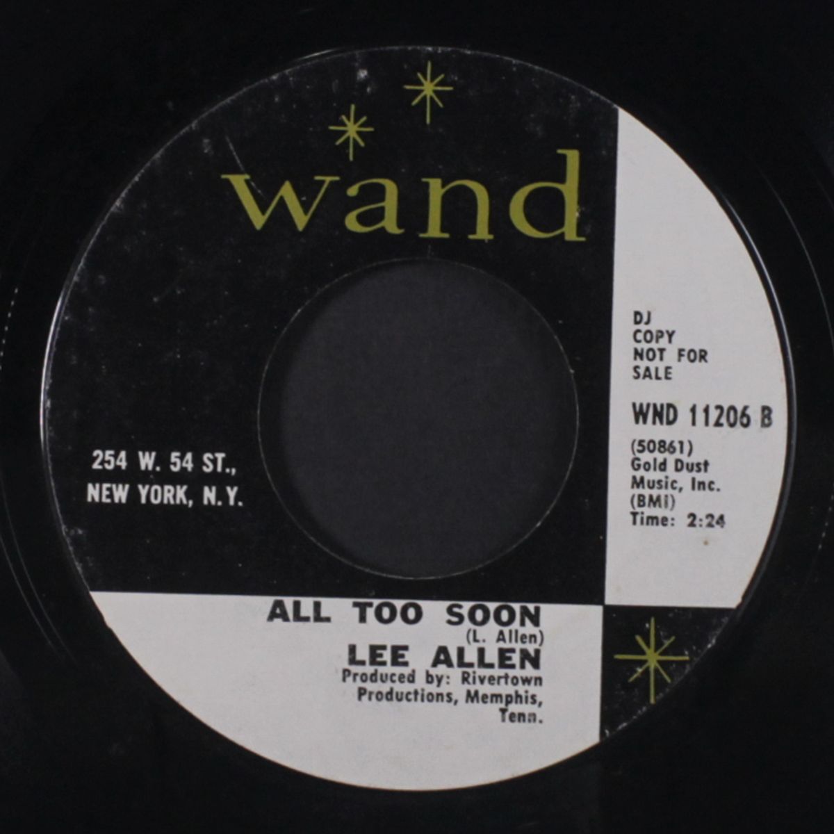 don't wait till morning comes / all too soon by LEE ALLEN