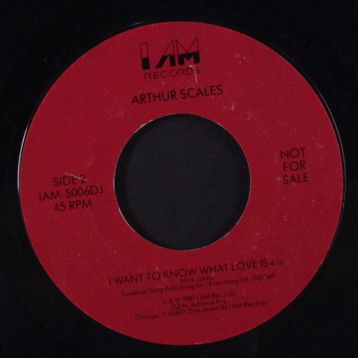 got to be saved / i want to what love is by ARTHUR SCALES