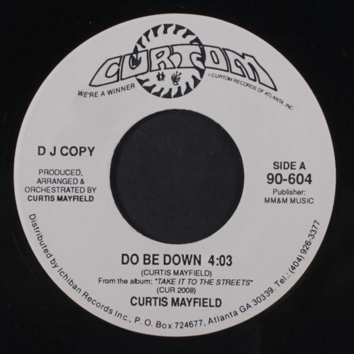 do be down / same by CURTIS MAYFIELD