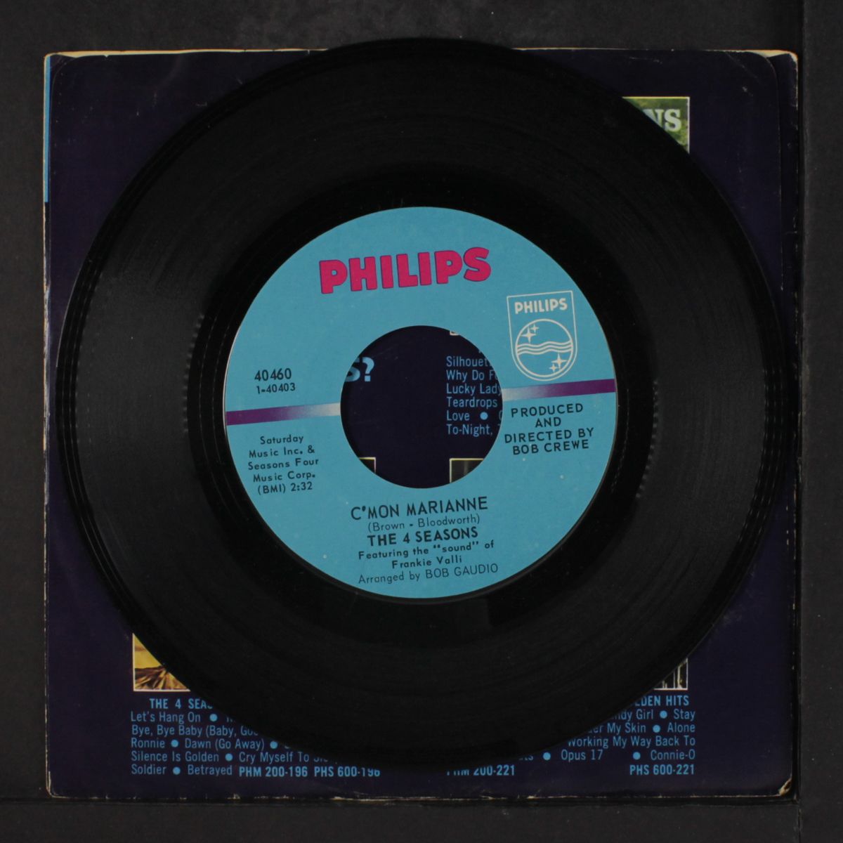 c'mon marianne / lets ride again by FOUR SEASONS