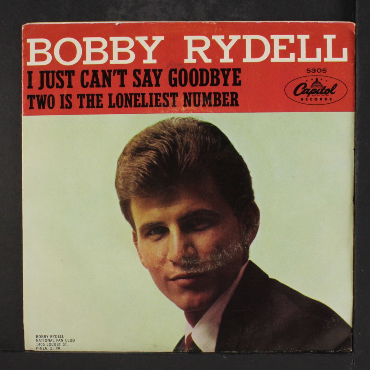 two is the loneliest number / i just can't say goodbye by BOBBY RYDELL