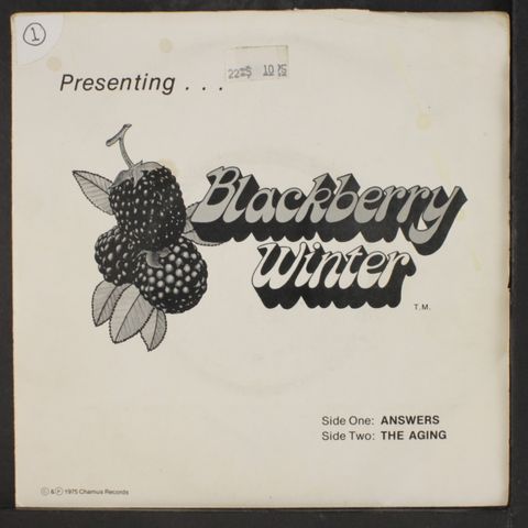 BLACKBERRY WINTER