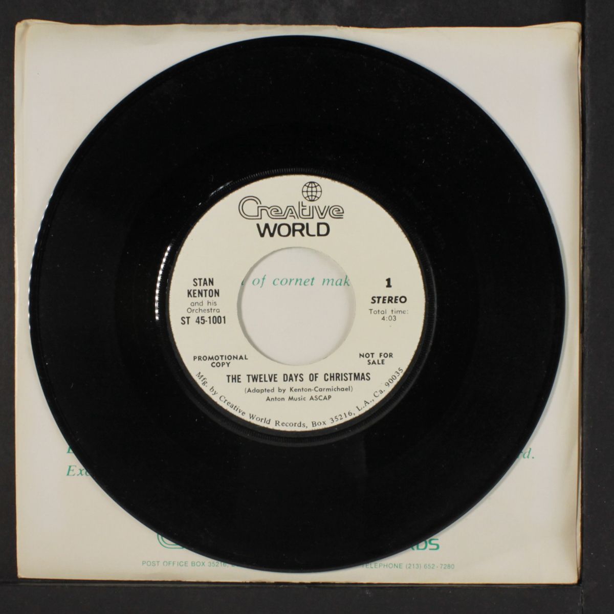kenton's christmas by STAN KENTON