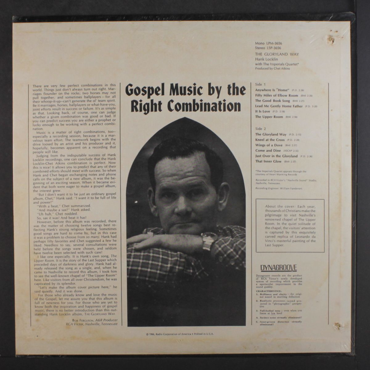 gloryland way by HANK LOCKLIN