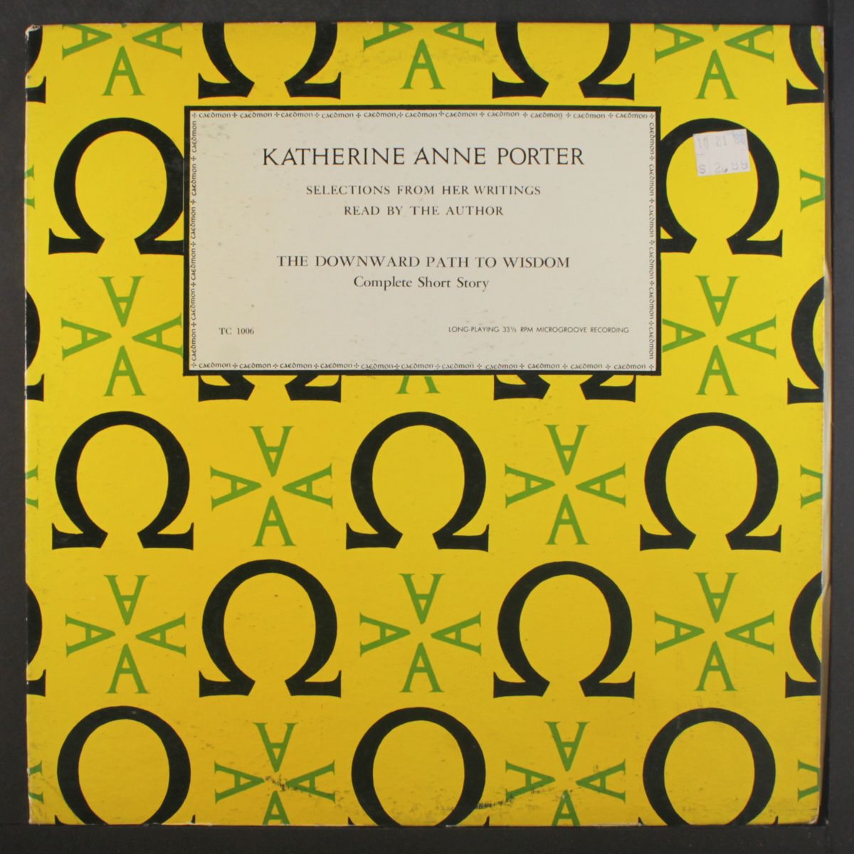 reading the downward path to wisdom by KATHERINE ANNE PORTER