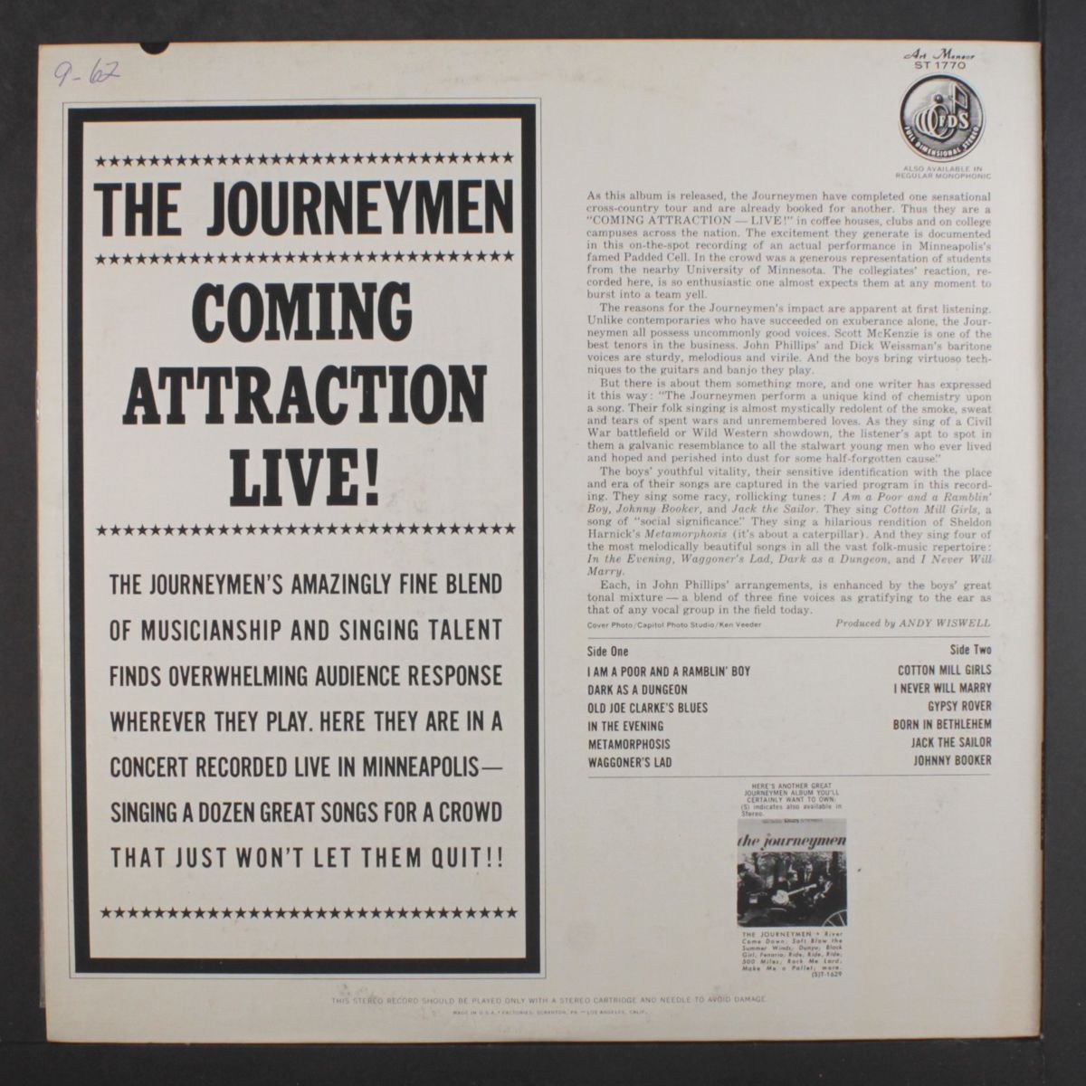 coming attraction - live! by JOURNEYMEN