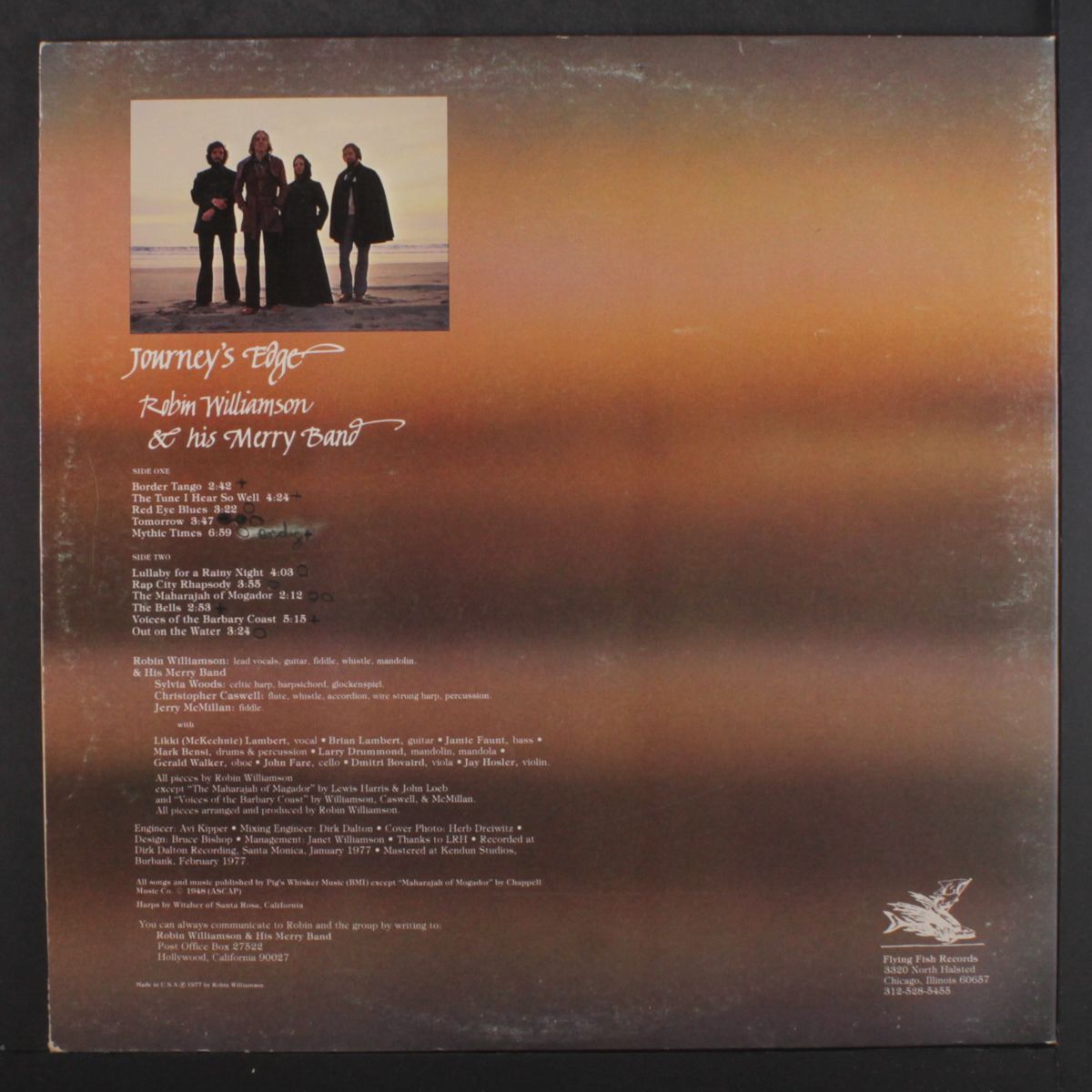 journey's edge by ROBIN WILLIAMSON