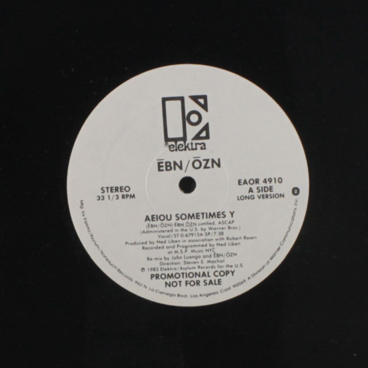 aeiou sometimes y by EBN / OZN