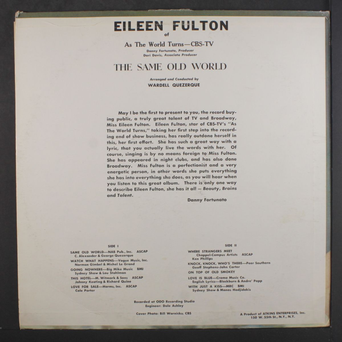 the same old world by EILEEN FULTON