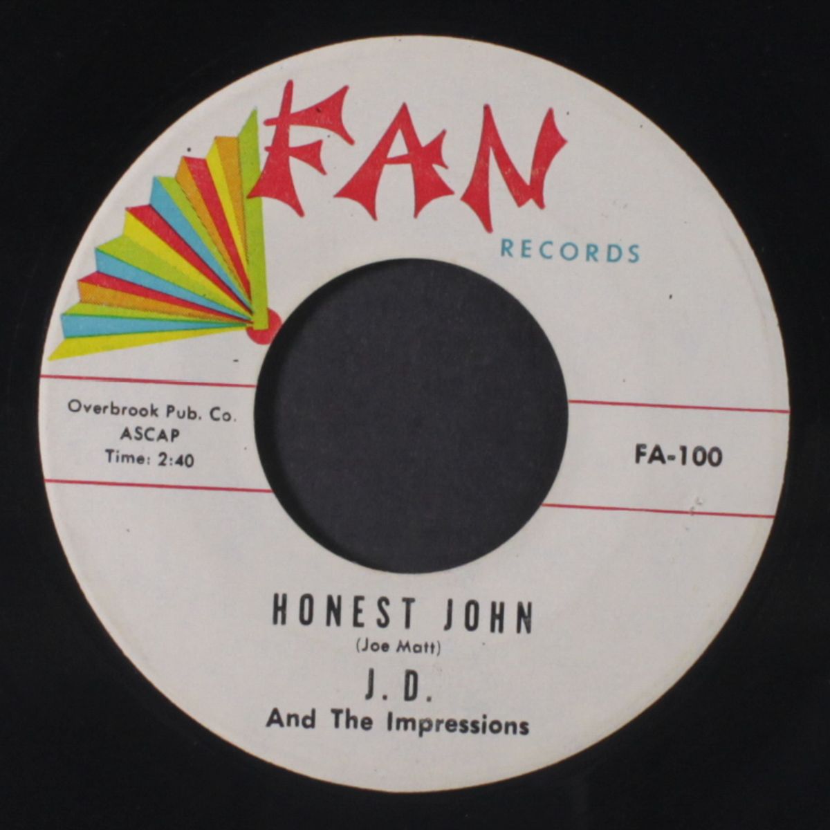 honest john / baby you'll get yours by J.D. & IMPRESSIONS