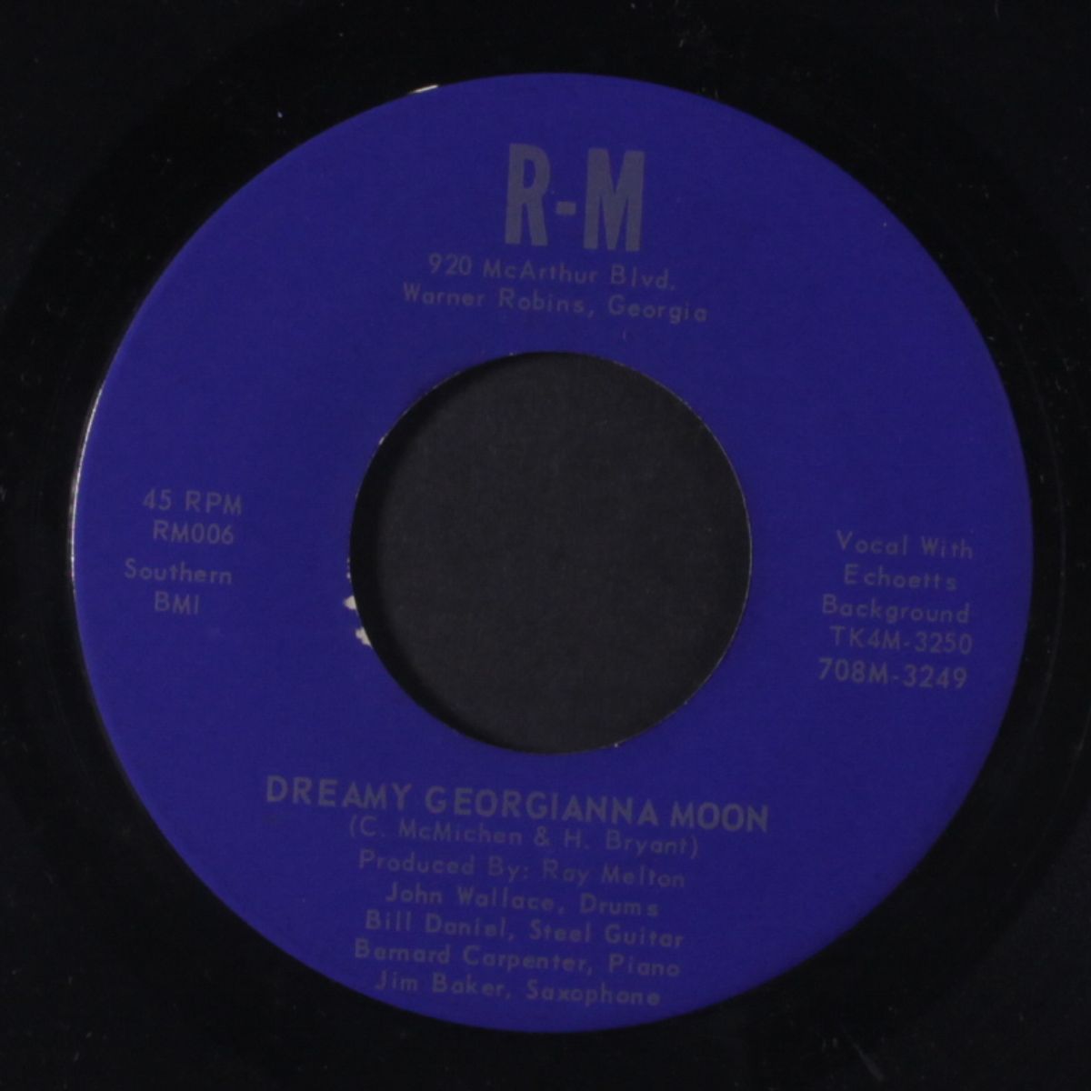 dreamy georgianna moon / georgia waltz by RAY MELTON