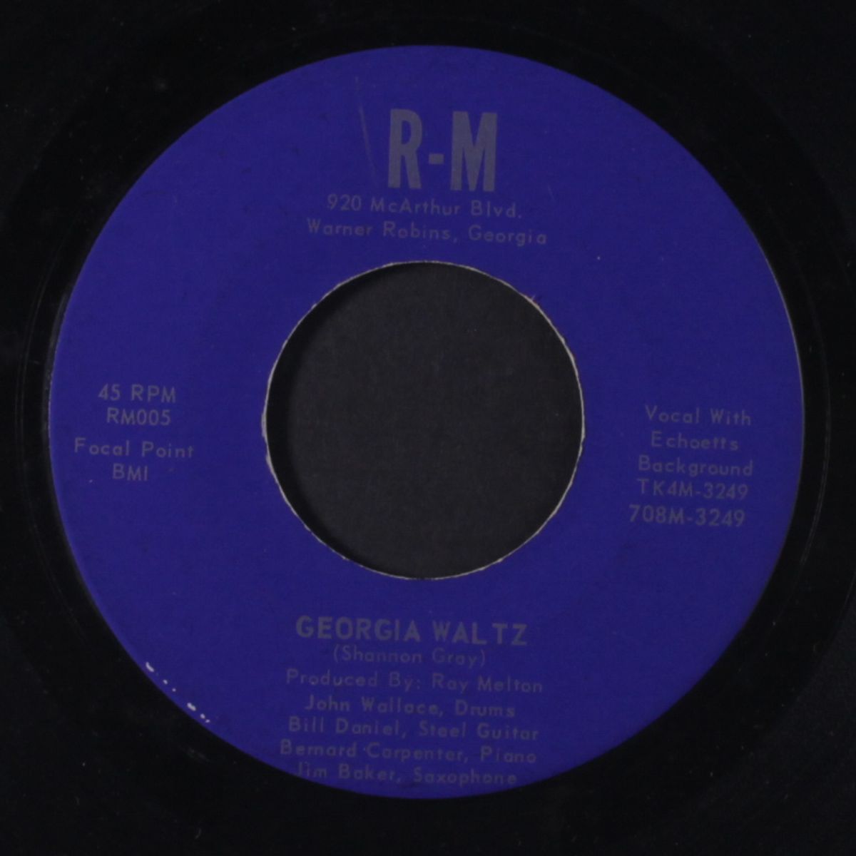 dreamy georgianna moon / georgia waltz by RAY MELTON
