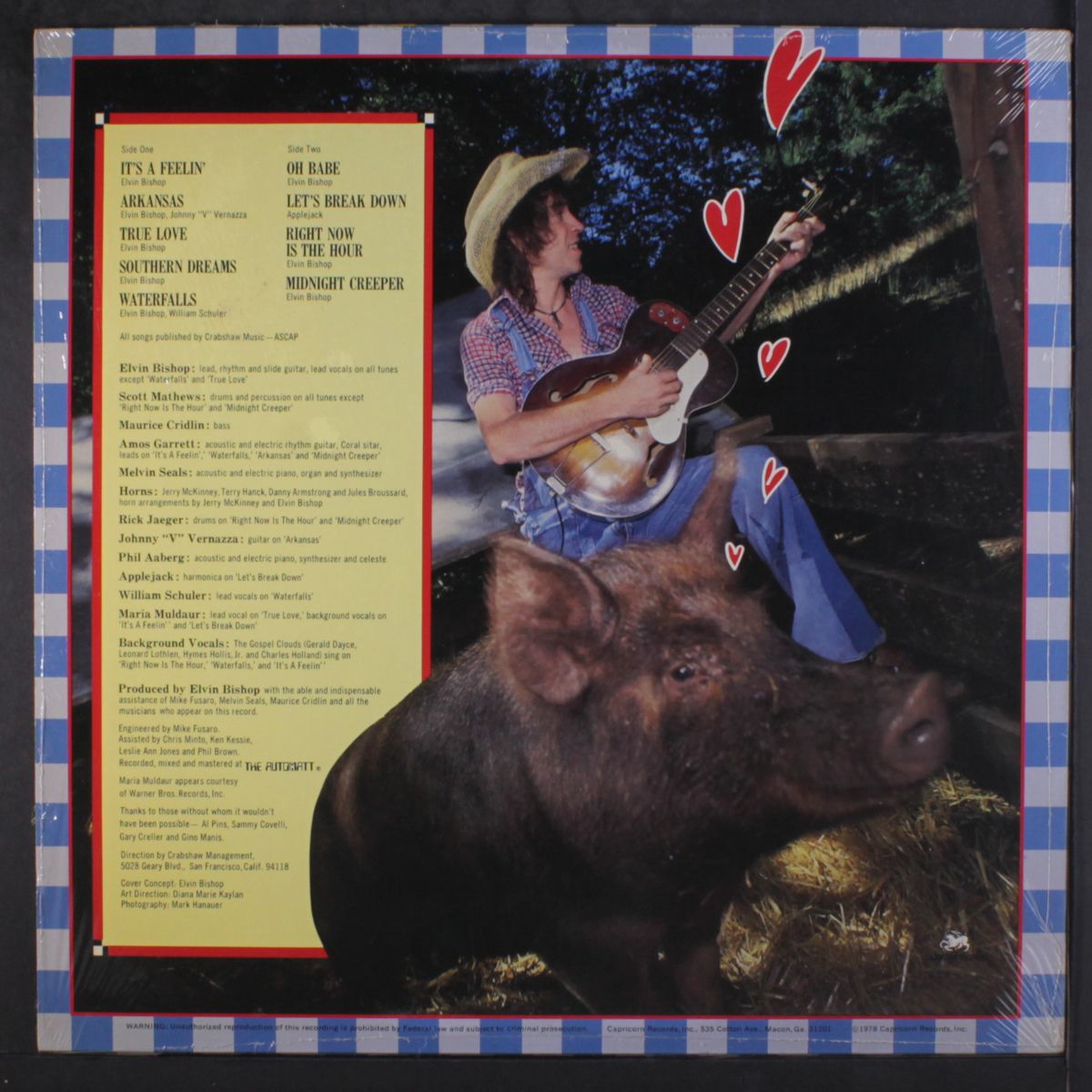 hog heaven by ELVIN BISHOP