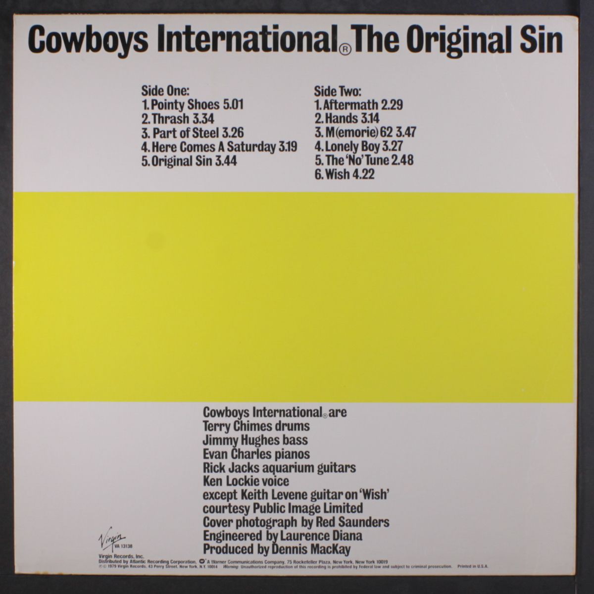 the original sin by COWBOYS INTERNATIONAL