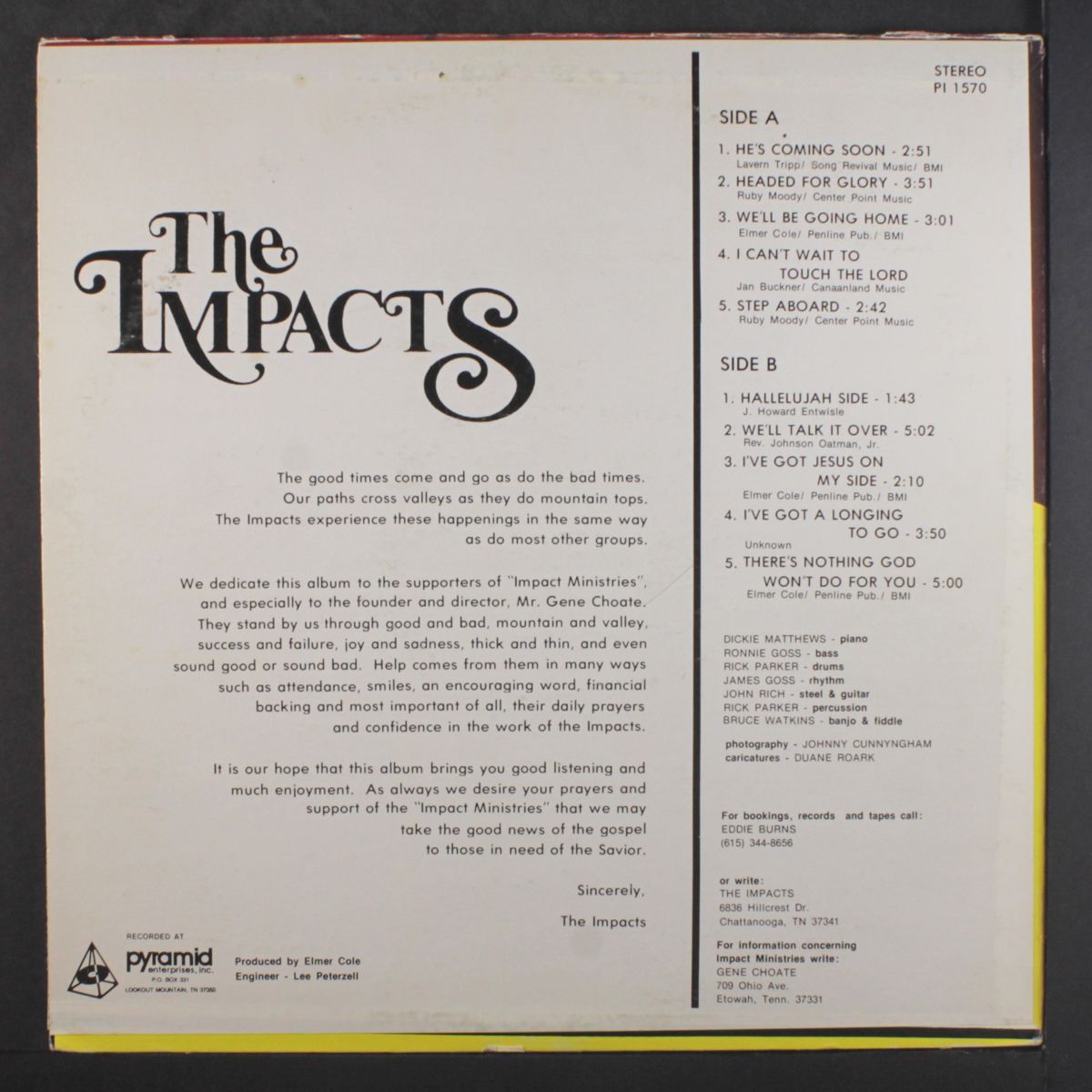 it sho nuff is by IMPACTS