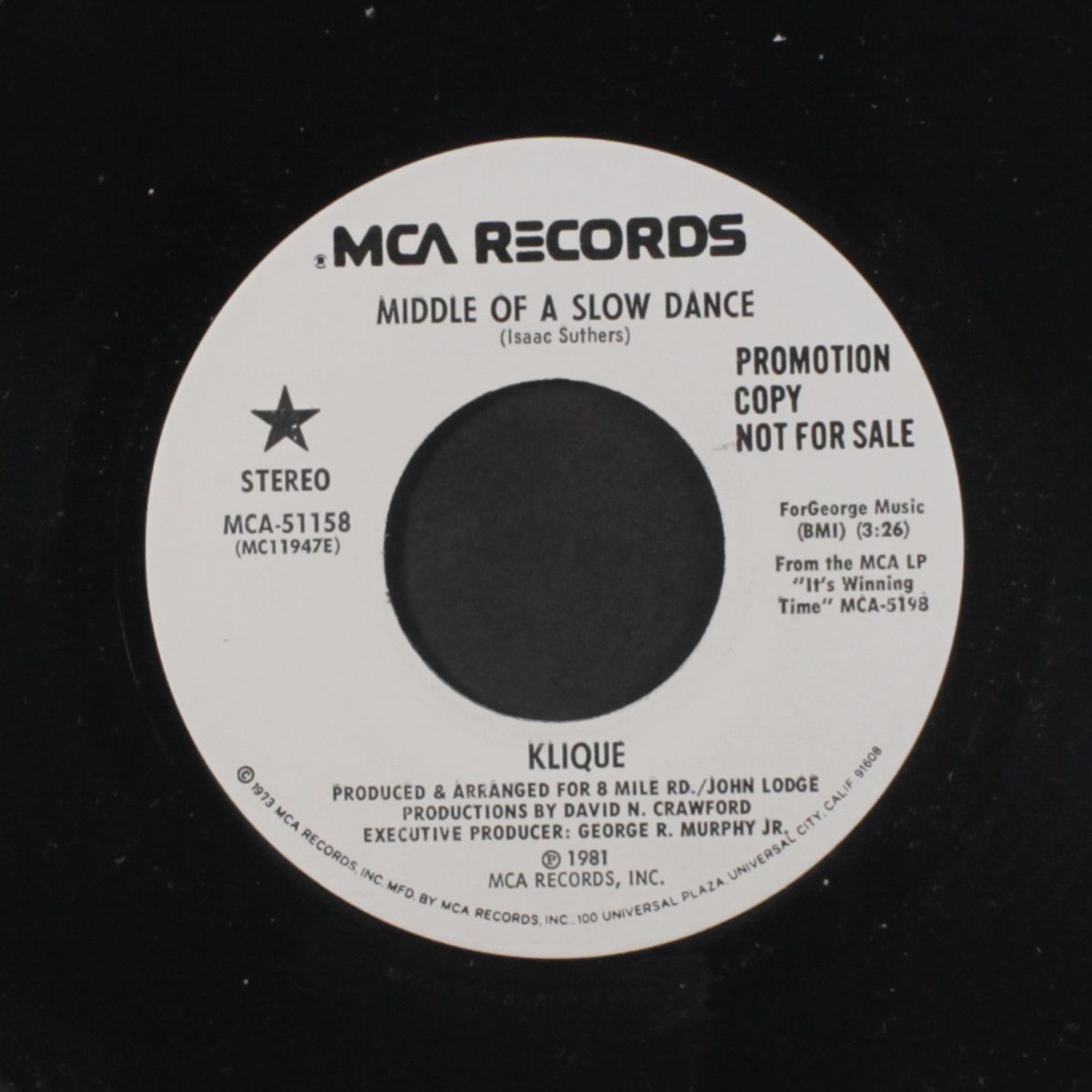 middle of a slow dance / same by KLIQUE