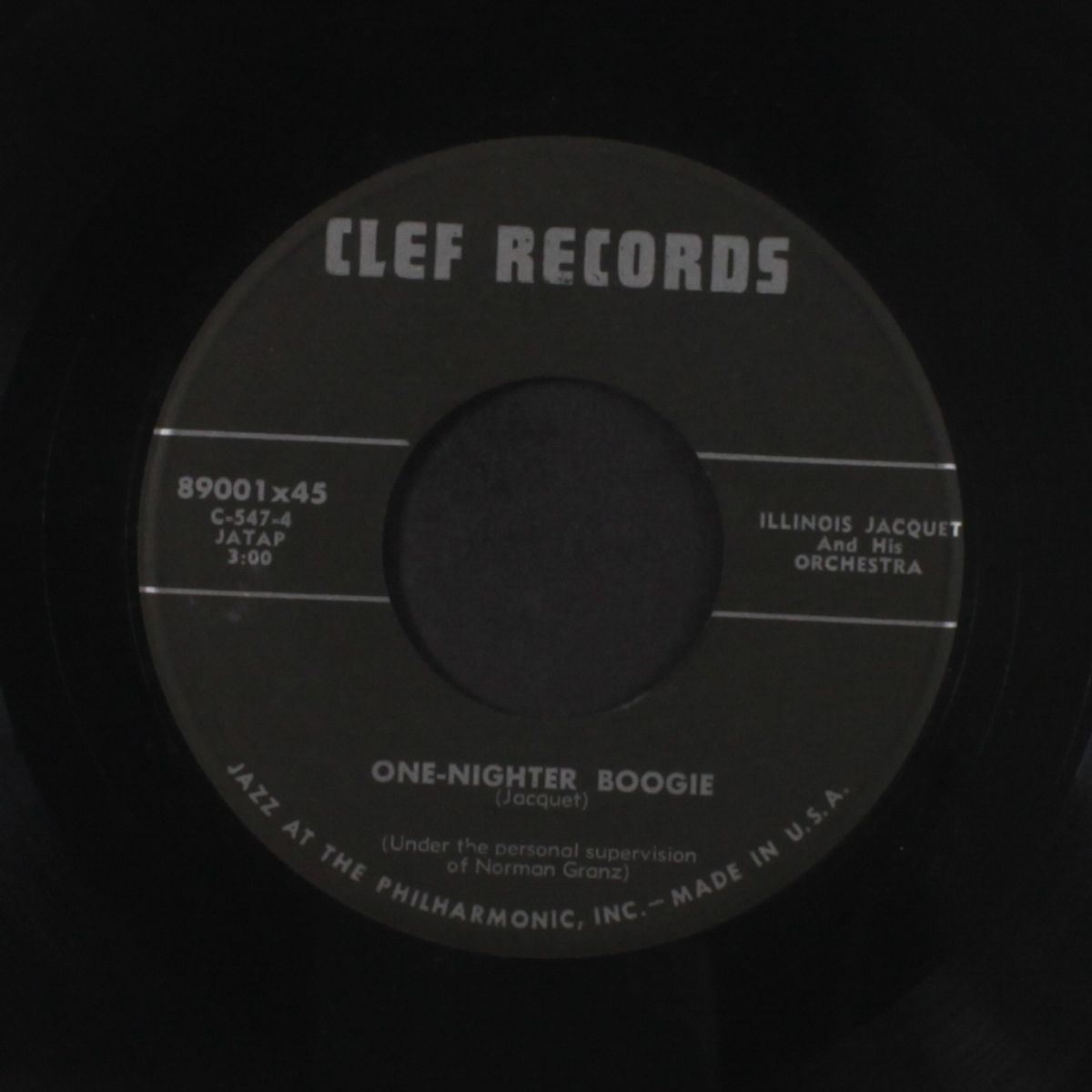 port of rico / one-nighter boogie by ILLINOIS JACQUET