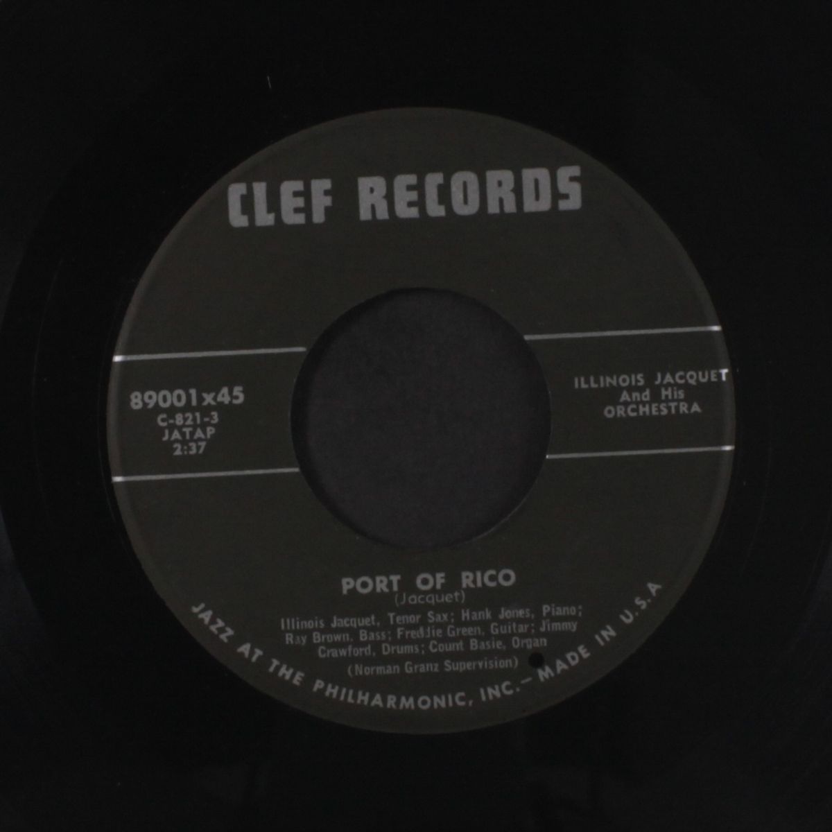 port of rico / one-nighter boogie by ILLINOIS JACQUET