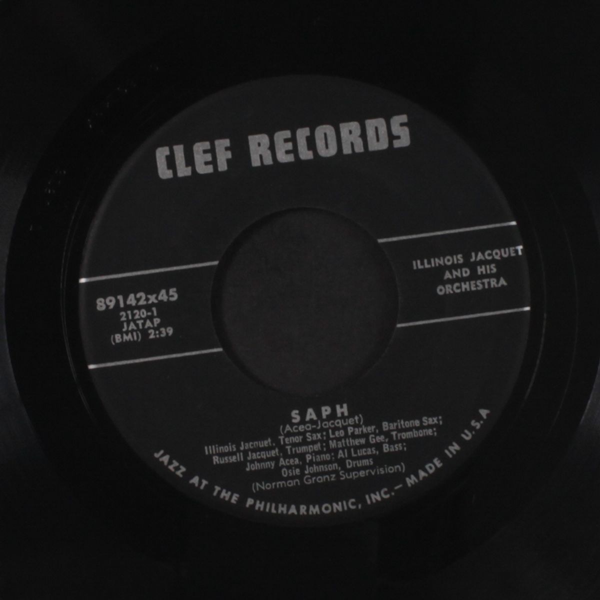saph / on your toes by ILLINOIS JACQUET
