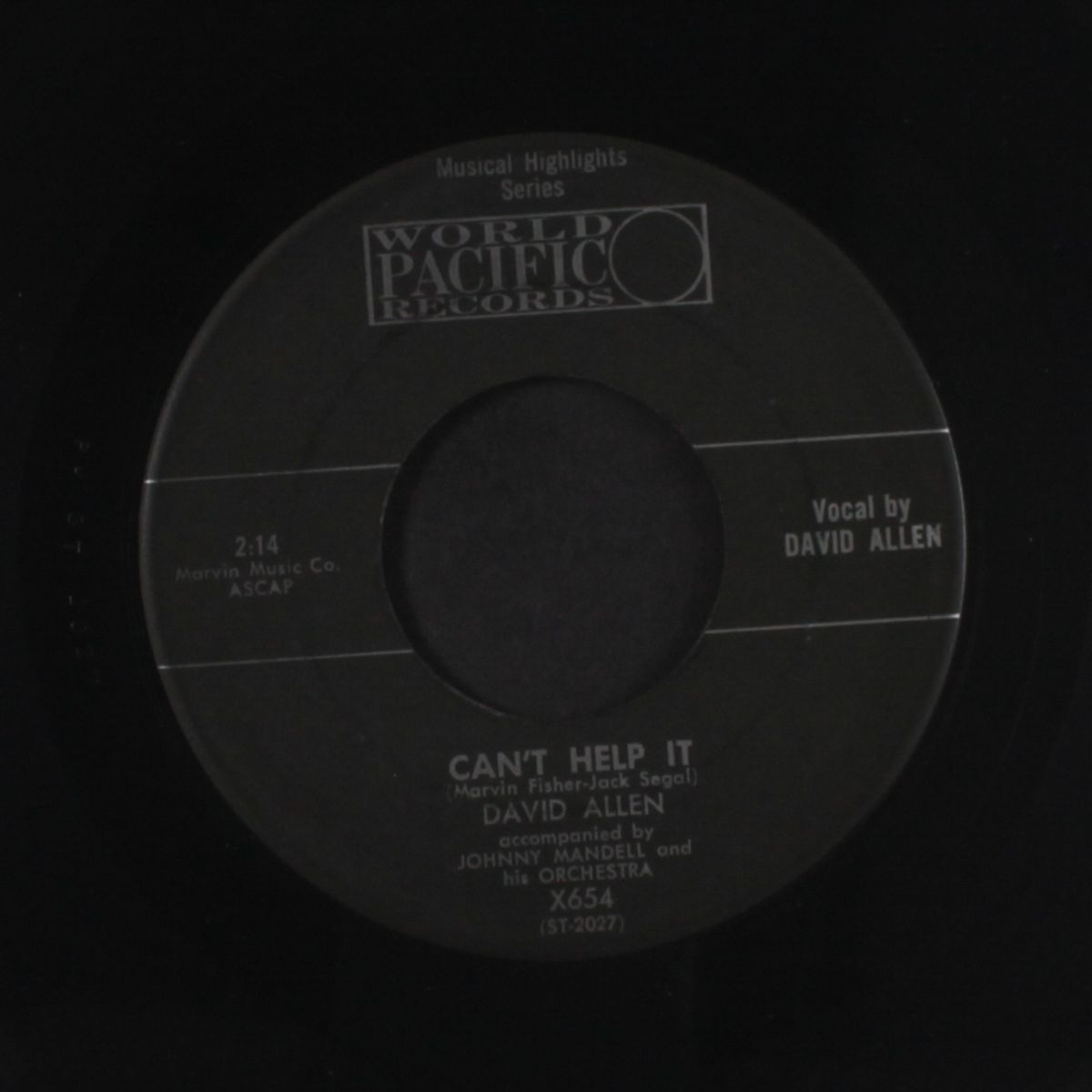 impossible / can't help it by DAVID ALLEN