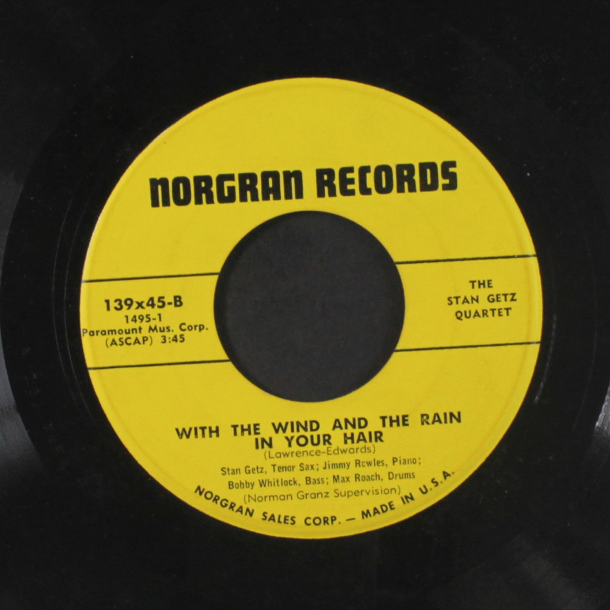 nobody else but me / with the wind and the rain in your hair by STAN GETZ