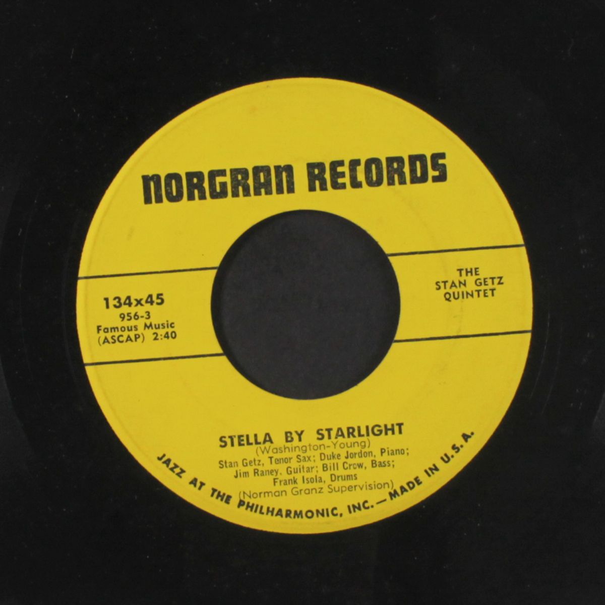 stella by starlight / time on my hands by STAN GETZ