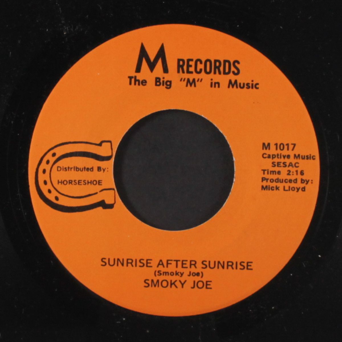 sunrise after sunrise / the "star" song by SMOKY JOE