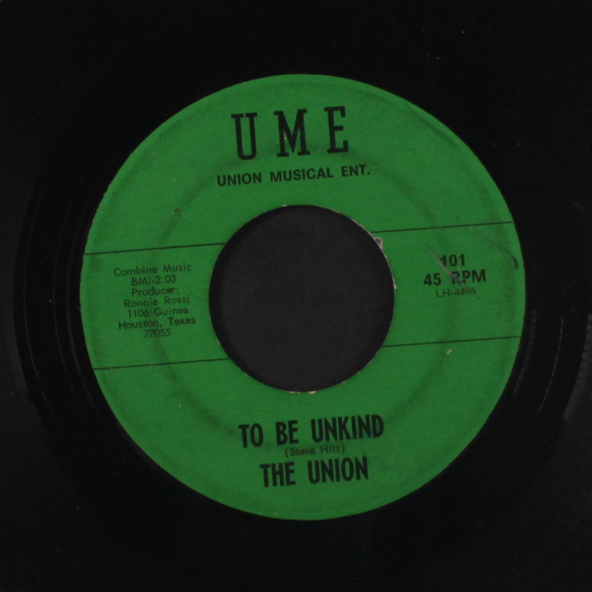 good things / to be unkind by UNION